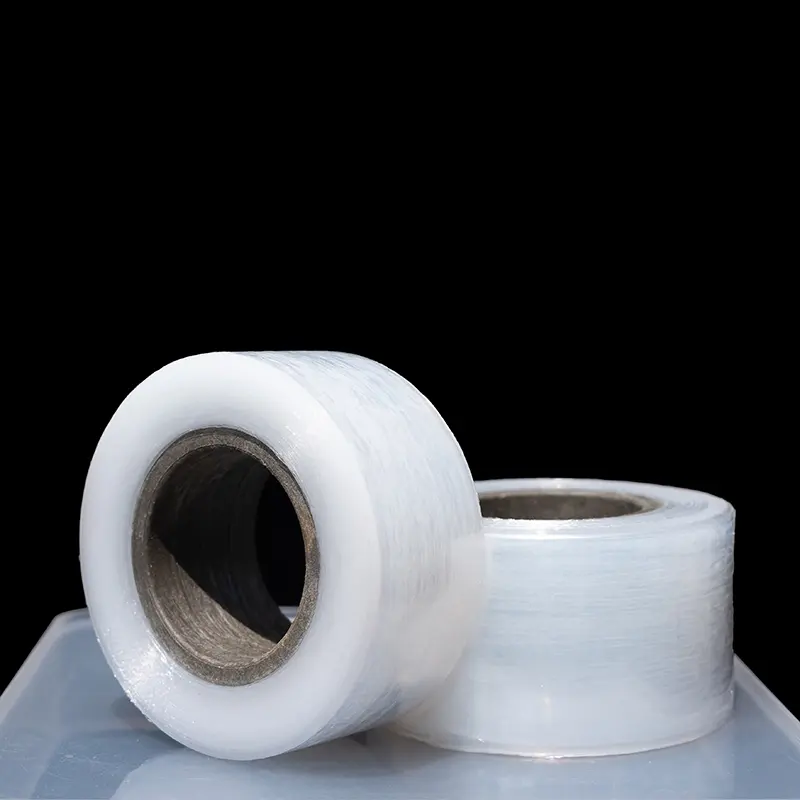 30mm PE Mini Stretch Wrap Roll - Eco-Friendly Protective Packaging for Small Parts & Fragile Items