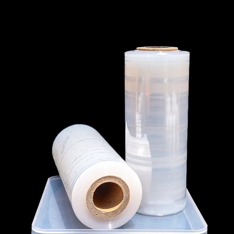 15mm High Tack LLDPE Mini Stretch Film Roll Bulk Order Factory Direct Suppl